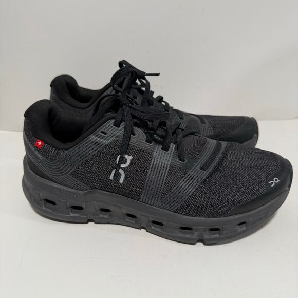 On Running Cloud Go Shoes Sneakers All Black 8.5 - Picture 1 of 9